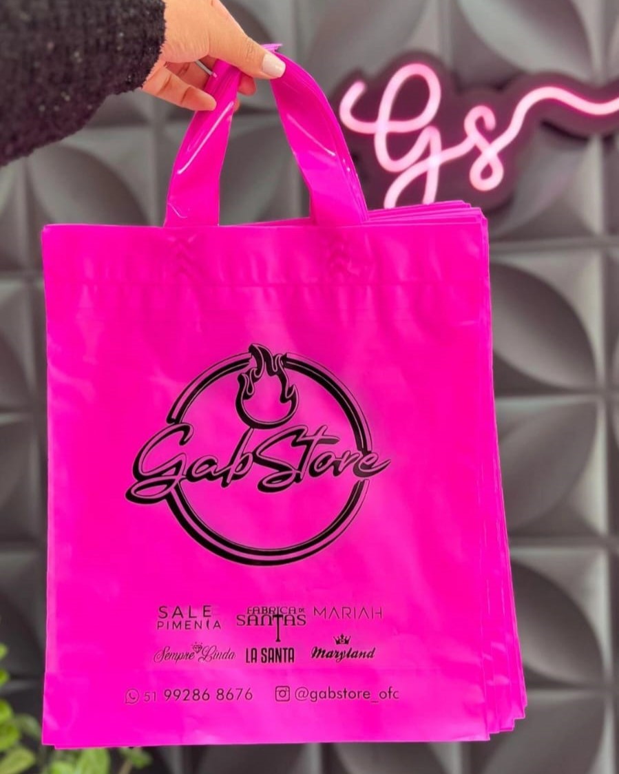 Sacola personalizada Gab Store